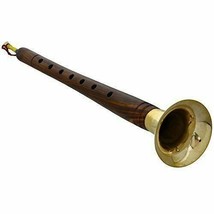 Shahnai Weddings Musical Instrument Indian Classical Wood Shehnai Wind 20inch - £22.96 GBP