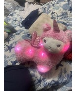 F.A.O SCHWARZ PINK UNICORN LIGHT UP 14&quot; PLUSH LLAMA WITH &quot;TWINKLE&quot; SOUNDS - €5,08 EUR