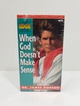 When God Doesnt Make Sense VHS Dr. James Dobson Life On The Edge New Sealed - £9.46 GBP