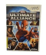 Marvel: Ultimate Alliance (Nintendo Wii, 2006) Complete Tested Game With... - £3.94 GBP