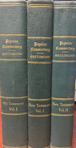 Popular Commentary of the Bible OT Vol. 1, NT Vol. 1&amp;2 - $74.25
