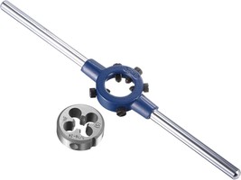 Uxcell Round Die Stock Handle Wrench Set, 5/16-24 Unf Threading Die And ... - $750.95 MXN