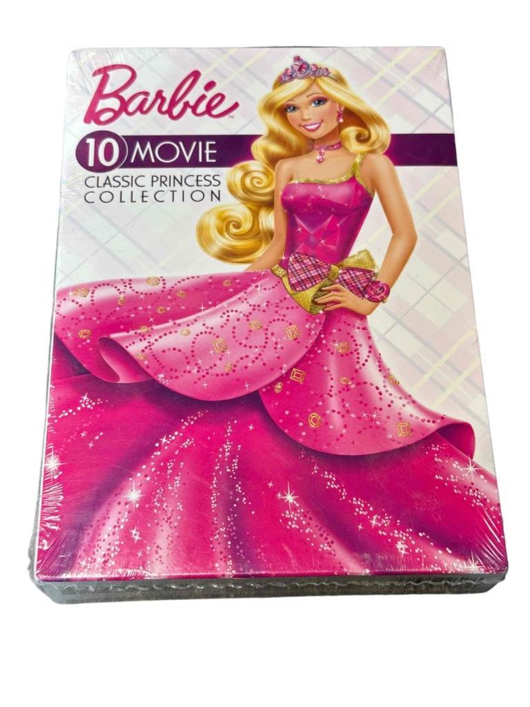 NEW Barbie: 10-Movie Classic Princess Collection (DVD) - $14.84