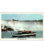 Maid of the Mist passing near American Niagara Falls NY Postcard Posted ... - £5.47 GBP