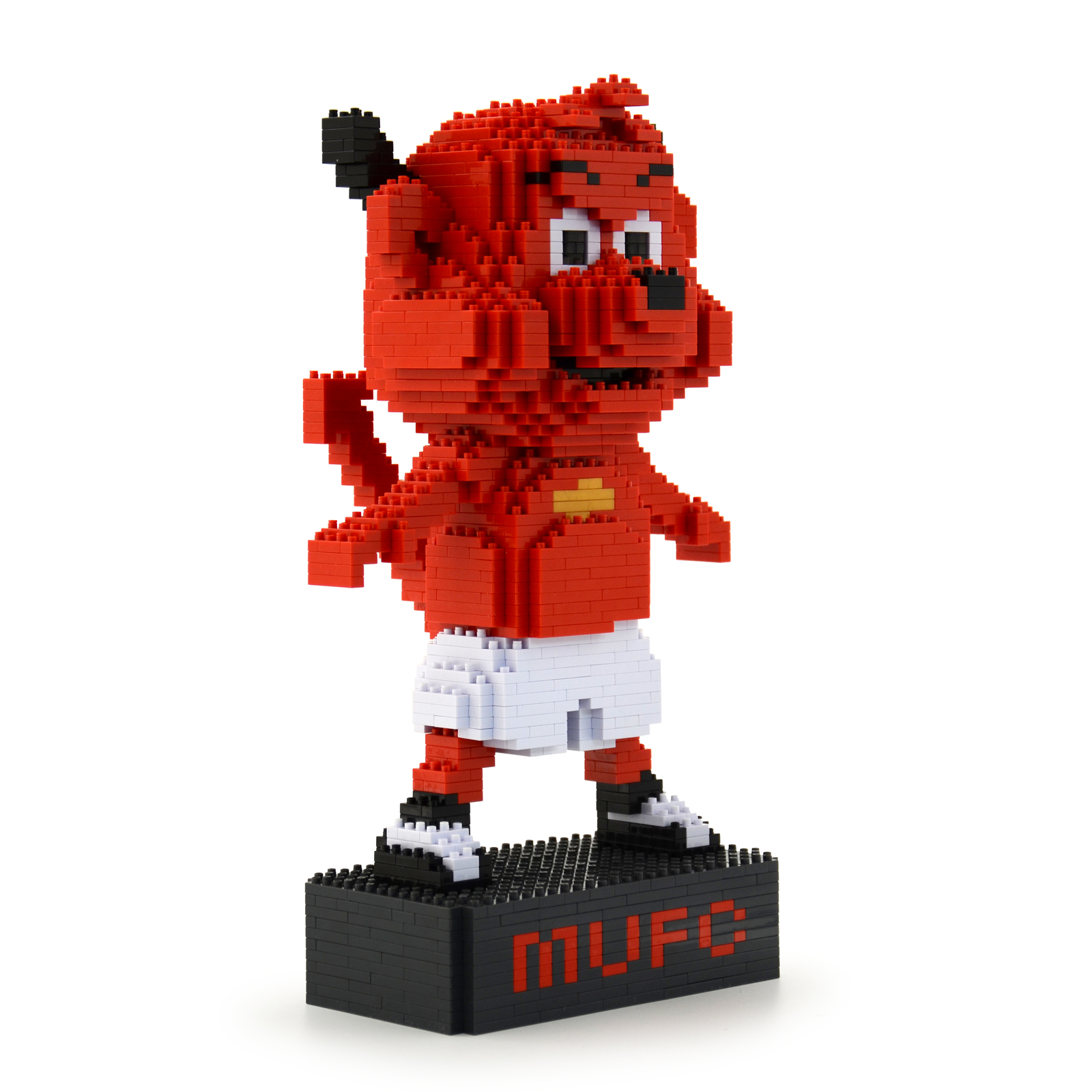 Fred the Red (MUFC Mascot) Brick Sculpture (JEKCA Lego Brick) DIY Kit Item image 3