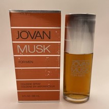 JOVAN MUSK By Coty 3 oz / 88 ml Cologne Spray For Men VINTAGE - NEW IN BOX - £15.62 GBP