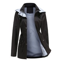 Women Casual Jacket Hooded Waterproof Coat  Tourism Mountain Windbreaker... - $121.55