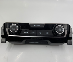 2016-2021 Honda Civic AC Heater Climate Control Temperature Unit OEM G03... - $44.99