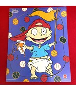 Vintage 1998 Rugrats 8 Pc Wood Puzzle Tommy Pickles Viacom Inc #41737 Ma... - $11.87