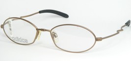 Vintage adidas A721/40 6051 Luz Bronce Gafas Marco 50-15-145mm - $65.50