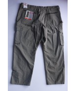 Wrangler Mens Size 42 X 30 Workwear Ranger Cargo Pants Khaki NEW With Tags - £18.27 GBP