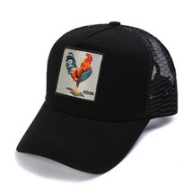 Patch Embroidered Flower Animal Pattern Baseball Cap Sunshade Men&#39;s And Women&#39;s  - $13.00