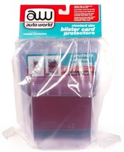 12 AUTO WORLD STANDARD SIZE BLISTER CARD PROTECTOR free ship Johnny Ligh... - £34.44 GBP