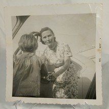 Vintage Photo Picture Original One Of A Kind Daughter  Mom Greeting - £5.94 GBP