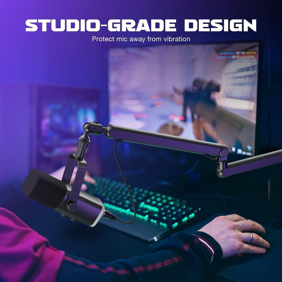 Versatile Adjustable Microphone Boom Arm for Podcasts, Gaming & Video Creation Item image 5