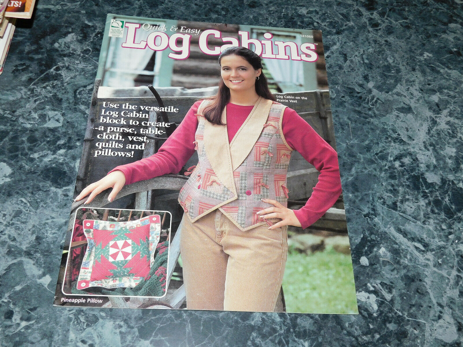 Quick &amp; Easy Log Cabins House of White Birches - $3.99