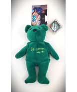 Ty Beanie Gold Bamm Beano Series 1 Bear Ken Griffey Jr. Auto Tag COA  &amp; ... - $451.39 CAD