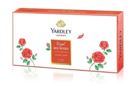 Yardley London Royal Red Roses Luxury Soap - (100g x 3) - £18.00 GBP