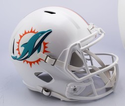 Miami Dolphins Helmet Riddell Replica Full Size Speed Style 2018 - $269.86 CAD