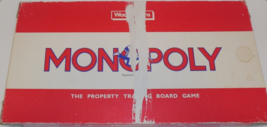 MONOPOLY Board Game John Waddingtons Made in Great Britain - £30.97 GBP