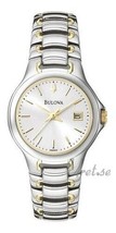 Bulova 98M001 Women&#39;s Stainless Steel Two Tone Watch With White Face MSR... - $299.99