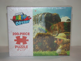 Super Mario Odyssey - &quot;Cascade Kingdom&quot; - 200 Piece Puzzle - 9&quot; X 11&quot; (New) - £15.98 GBP