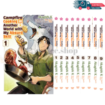 Campfire Cooking in Another World with My Absurd Skill English Manga Vol.1-9 Set - £103.91 GBP