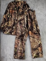 Gamehide Jacket Pant Set Mens Large Camo Outdoor Hunting Hooded Long Sleeve - £105.38 GBP