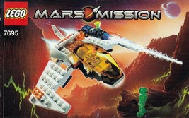 Instruction Book Only For Lego Mars Mission MX-11 Astro Fighter 7695 - £5.10 GBP
