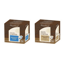 Harry&amp;David Coffee Combo,Breakfast Blend,Vanilla Creme Brulee 2/18 ct boxes - £19.76 GBP