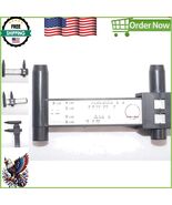 Accurate Dual-Measurement Wheel Rim Gauge for 4-8 Lug Patterns - Compact... - $333.08 MXN