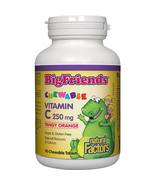 Natural Factors Big Friends Vitamin C 250 mg, Tangy Orange, 90 Chewable ... - €12,34 EUR