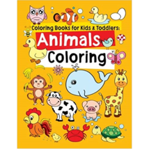 Coloring Books for Kids &amp; Toddlers: Animals coloring - $284.87 MXN