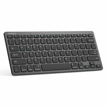 Ultra-Slim Bluetooth Keyboard Compatible With Ipad 10.2-Inch/Ipad Air/Ipad 9.7-I - £31.59 GBP