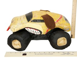 Monster Mutt Monster Jam Plush Toy - Stuffed Animal 13&quot; Truckin Pals Veh... - £7.04 GBP