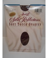 Hanes Silk Reflections soft touch opaques PANTYHOSE Bordeaux 262 SZ AB - $151.97 MXN