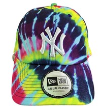 New York Yankees New Era Casual Classic Tie Dye Adjustable Baseball Hat Nwt - £22.64 GBP