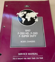 1997 Ford F-250 350 F SUPER DUTY Truck Service Shop Manual Body Chassis OEM - £31.08 GBP