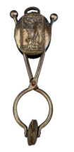 Victorian Silverplate Skirt Lifter with Medallion of Woman Raised Sword (#J1346) - £138.46 GBP