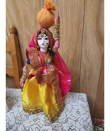 Handmade Doll in Female Indian Costume Bride - $40.92 CAD