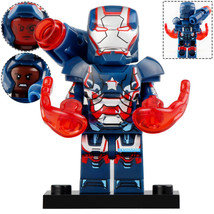 Iron Patriot (War Machine) Marvel Superheroes Lego Compatible Minifigure Bricks - £2.35 GBP