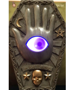Gemmy Halloween Animated All Seeing Eyeball Doorbell Led Light Up Fortun... - £13.91 GBP