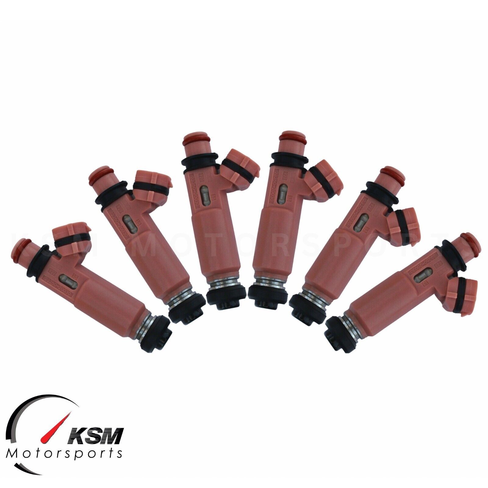 6 x Fuel Injectors fit Denso 23250-20030 for 2004-2010 TOYOTA Highlander 3.3L V6 - £137.31 GBP