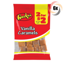6x Bags Gurley&#39;s Vanilla Caramels Flavor Chewy Candy | 2oz | Fast Shipping - £11.59 GBP