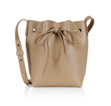 Mansur Gavriel Mini Leather Bucket Bag ~NWT~ Beige - £233.45 GBP