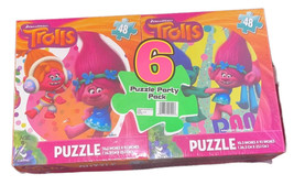Disney DreamWorks Cartoon Network 6 Puzzle Party Pack Trolls Dory trolls - £11.20 GBP