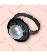 SILPADA LILY PEARL RING SZ 8.5 - $102.62 CAD