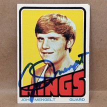John Mengelt 1972-73 Topps Rookie RC # 146 Kansas City Kings SIGNED AUTO - £7.95 GBP