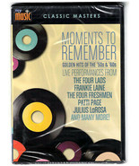 Moments To Remember Golden Hits Of The 50’s &amp; 60’s DVD Brand New Sealed - £46.77 GBP