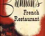 Brennan&#39;s French Restaurant Dinner Menu Royal Street New Orleans Louisia... - $84.10